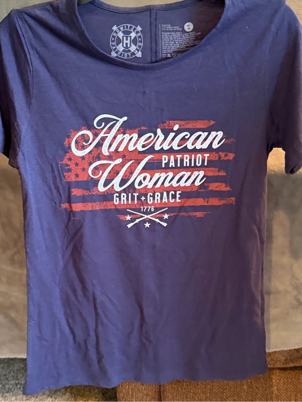 Gildan American Woman Graphic Tee - Navy